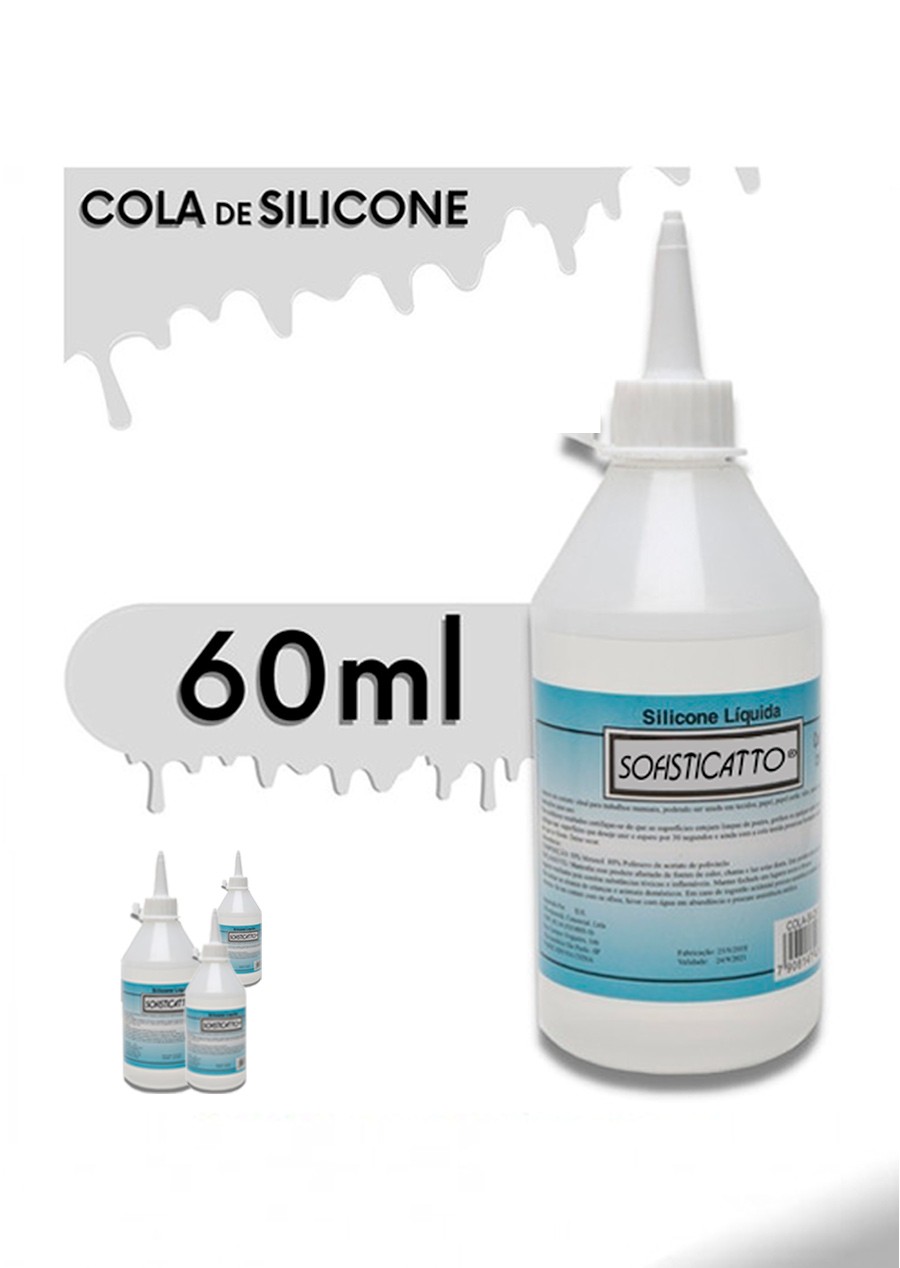 Cola de silicone líquida 60ml